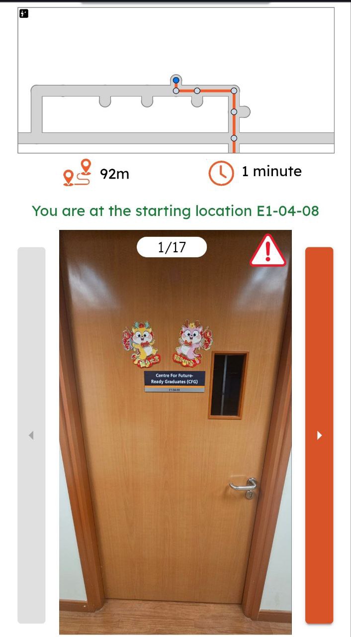 Mobile path view